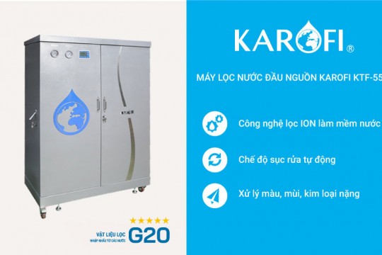 Tối ưu hoá chất lượng nguồn nước với thiết bị lọc tổng cao cấp